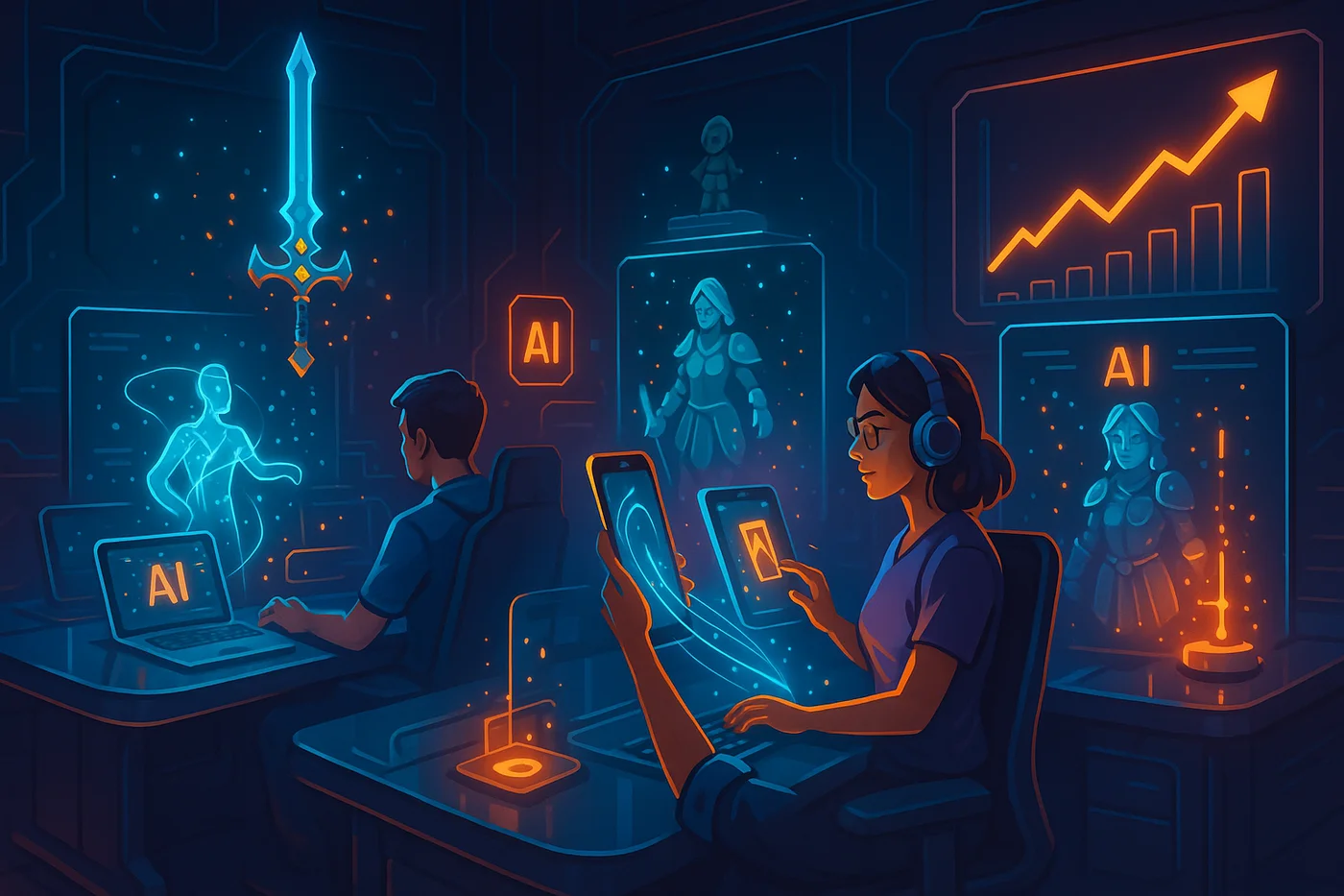 87% ממפתחי המשחקים עברו ל-AI: המהפכה שהופכת כל אחד ליוצר