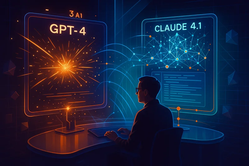 Claude 4.1 מול GPT-4: איזה AI הכי טוב למשימות היומיום שלכם?