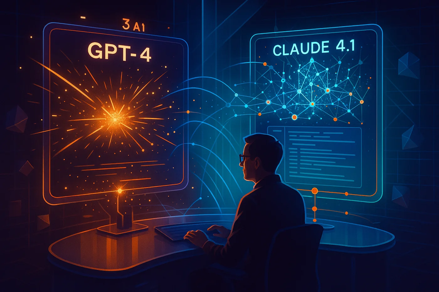 Claude 4.1 מול GPT-4: איזה AI הכי טוב למשימות היומיום שלכם?