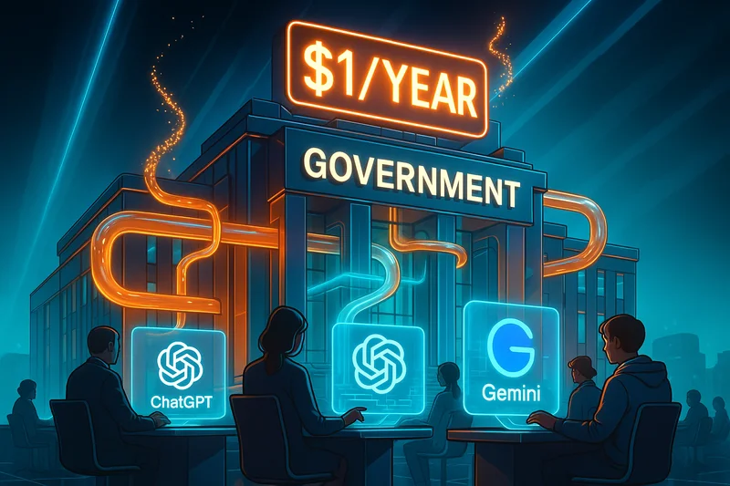 דולר אחד לשנה: איך עובדי ממשלה וסטודנטים מקבלים AI פרימיום