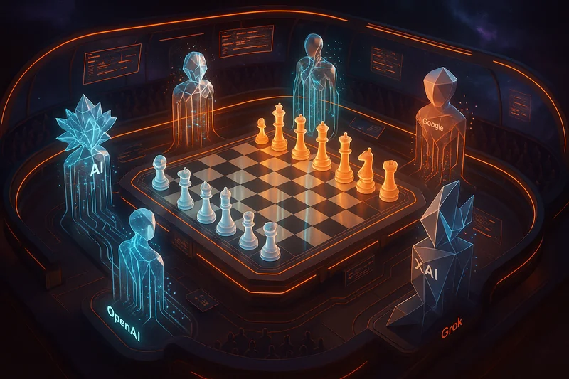 Google משיקה זירת AI לשחמט: תחרו במודלים המובילים