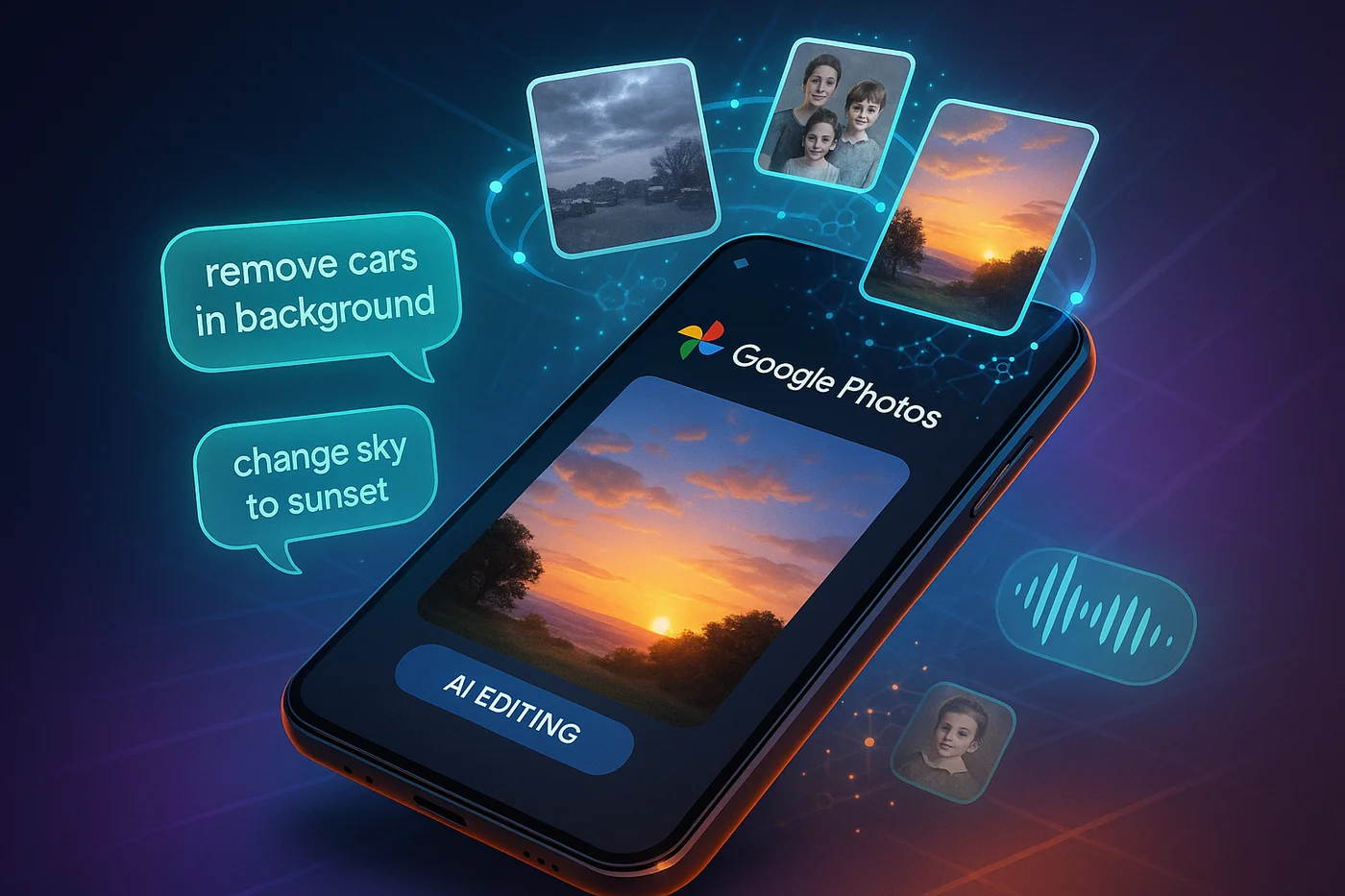 Google Photos מקבל כוחות AI: עריכה בשפה טבעית כבר זמינה